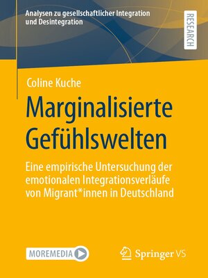 cover image of Marginalisierte Gefühlswelten